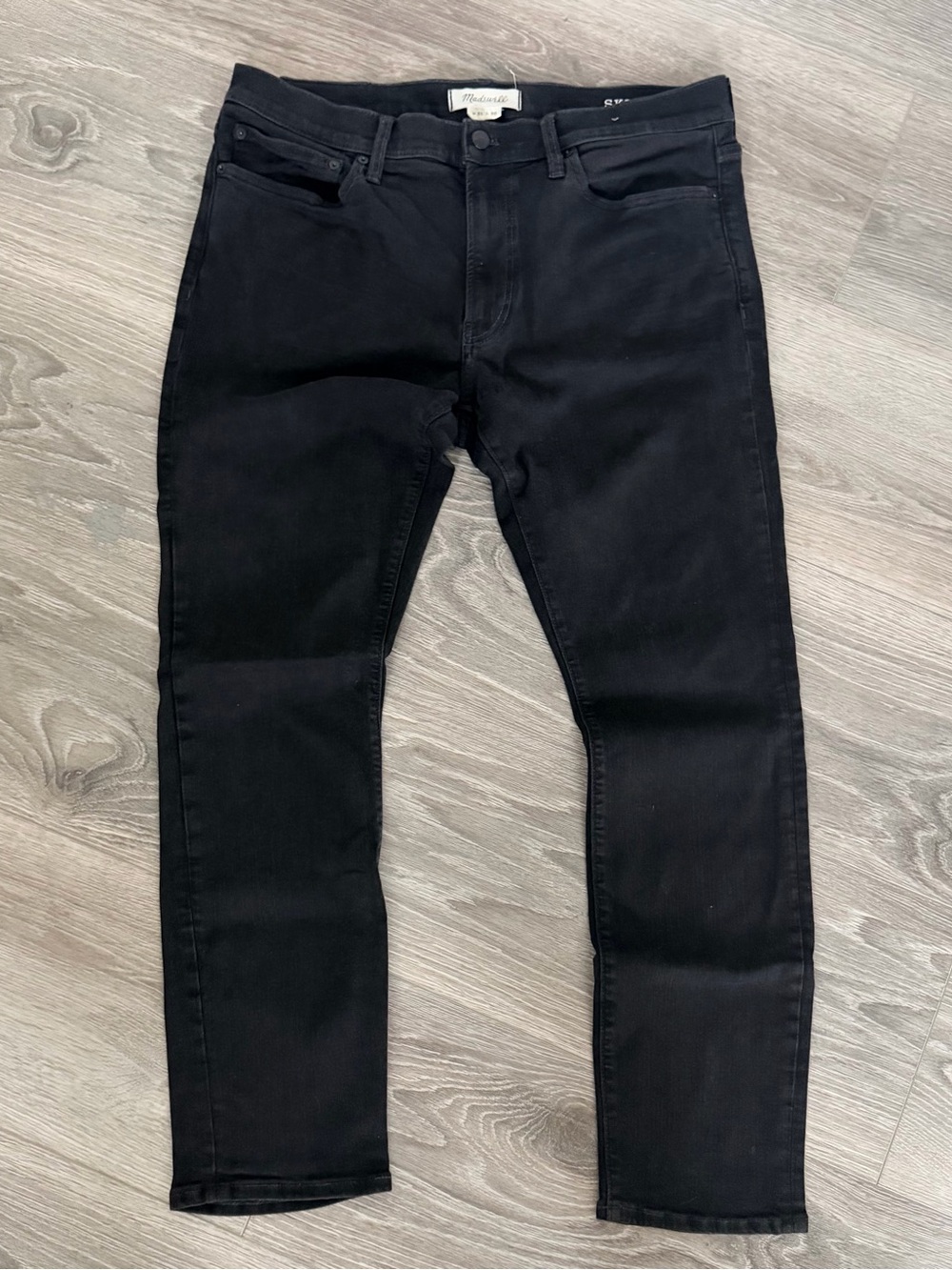 Madewell Men's Skinny Jeans in Black